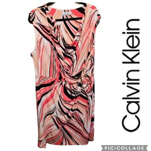Calvin Klein Swirl Dress